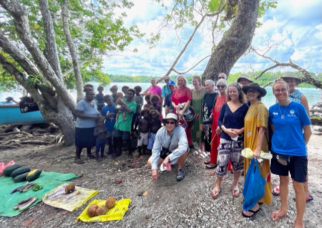 Village visit Solomon Islands