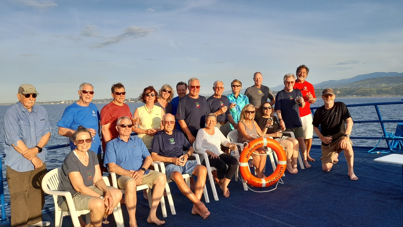 A1 Scuba Group onboard the Bilikiki in the Solomon Islands